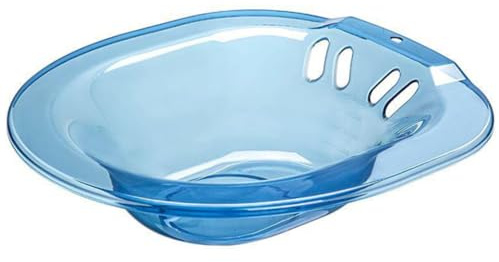 GOOHOCHY Sitzbadewanne Toilettensitz aus Hautfreundlichem Hochtemperaturbeständigem Pp mit Überlaufschutz Sitzbad für Schwangere Senioren und Genesung zur Intimhygiene im Badezimmer
