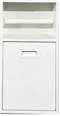 Rectangle Shower Shelves Niche, Recessed Bathroom Shelves, Water Proof Toilet Paper Holders, Storage Cabinets with Door for Kitchen Bath Fixtures(Gray,30X50X14cm)