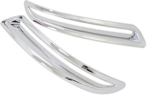 YPZJXQXQ Auto Zierleiste Exterieur Zubehör für VW Tiguan 2012-2014 2015 Rear Bumper,Für Stoßstangenschutz Nebelschlussleuchte Fensterleisten Türleisten