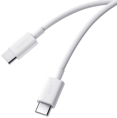Xiaomi Cable Trenzado de 3A USB-C a USB-C (1m)