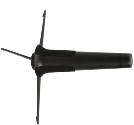 TOPBATHY Faltbarer Saxophonständer für Sopran und B saxophon Metall Kunststoff Kompakt und Stabil Tragbarer Saxophonhalter für Musikpraxis und Bühne
