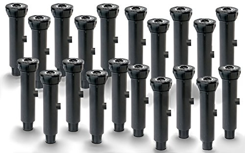 Rain Bird (20 Pack) 1806 6 Pop-Up Sprinkler with 15' 0-360 Adjustable Van Nozzles