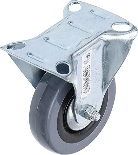 BGS Diy 81953 | Bockrolle | mit Anschraubsockel | Ø 75 mm