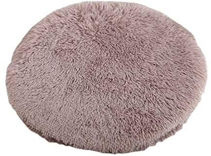 RICHRAIN Katzenkissen Rund,PlüSchkissen Katzen Hunde, Rund, Warme Matte | Größe S: 40 cm