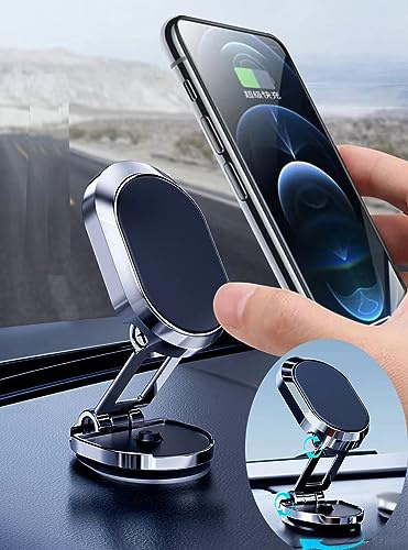 LDJYEONS Soporte para Teléfonos Móviles, Soporte de Teléfono Magnético para Vehículos, Soporte de GM para iPhone, Android y Teléfonos Inteligentes