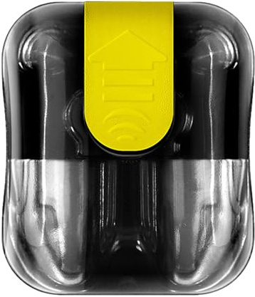 Walopola Erfrischender Naseninhalator, 2 Stück tragbarer Aromatherapie-Stick mit Nasenklammer-Design, Anregender Duft und Energiedampf-Naseninhalator gegen Übelkeit, Reisen, Übelkeit im Auto