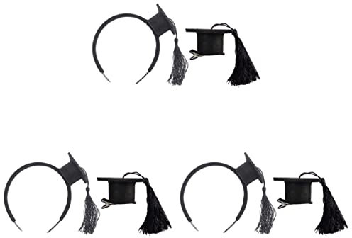 ifundom 6pièces Bandeau Et Barrette De Doctorat Ensemble De Accessoires De Coiffure Légers Pour Fête De Remise De Diplôme Et Photos