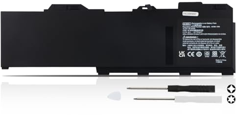 K KYUER AL08XL Laptop Batteri för HP ZBook Fury 15 G7 G8 15.6 ZBook Fury 17 G7 G8 17.3 Mobile Workstation Series AL08094XL L86212-001 HSTNN-OB1S HSTNN-IB9N L86155-AC1 L86155-1C1 W-10885M i9-10885H