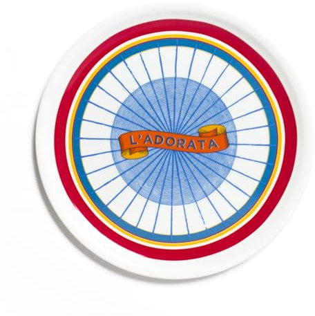 Bitossi Home Piatto Pizza L'Adorata in porcellana