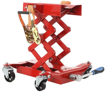 Lfhelper Boden Getriebeheber, Model 09021 200kg Schwerlast Boden Getriebe Wagenheber Reparatur Wagenheber 185-590mm Höhe für Fahrzeugwartung und Getriebewechsel