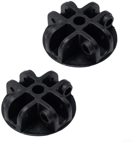 Yuanpgky Lot de 2 pièces de rechange pour pavillon de tonnelle – Support de toit en plastique, connecteur en plastique pour pavillon, tente, parasol, tonnelle