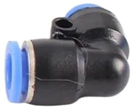 Supkancl 1PC PVG L Shaped Elbow 8mm-6mm To 12mm-10mm Hose Tube Air Pneumatic Connector Fittings Plastic Gas Quick Fitting(PVG12-8)