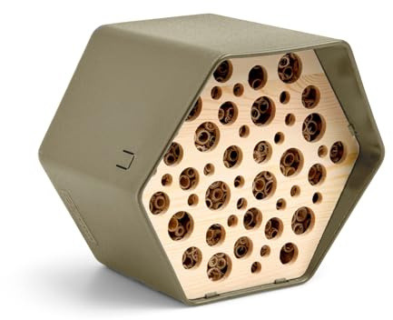 Capi Europe - Hotel para Abejas Hive - 19x23x20 - Verde - CAPI Biodiversity Hive - AHBEG001