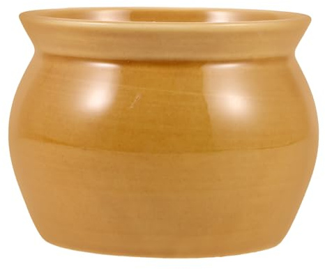 Keramik Schmortopf mit Deckel 350ml, Hitzefest für Küche | Einzeln Geliefert, Spülmaschinengeeignet, Vielseitig zum Kochen, Elegantes Design mit Ästhetischer Note