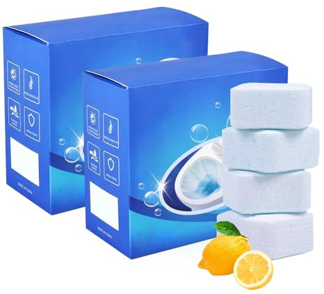 Produit WC, 2025 Nouveau Nettoyant WC, Desodorisant WC Efficace, Nettoyant Toilette, Energy Poudre Détartrante Total Hygiene System (2, Le bleu)