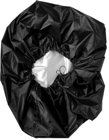 NUOBESTY Housse pour Coffre de Jardin en Tissu Oxford Imperméable, Protection Anti-poussière et Intempéries, Taille S 123x62x55 Cm, Couverture de Mobilier Extérieur Résistante pour Coffre