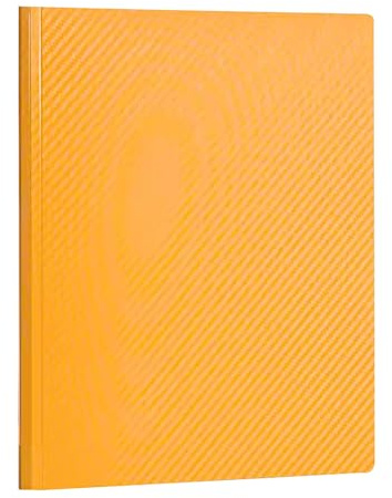 A4 Display mappar, A4 Display Book 20 Fickor Flerfärgad(Yellow)