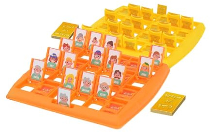 KIOALXZ Gioco di indovinelli Gioco di detective interattivo per 2 giocatori Scheda di ragionamento Carte personaggio Giocattolo educativo emozionante Abilità, Giallo, 11.3x12.5x2.5 cm