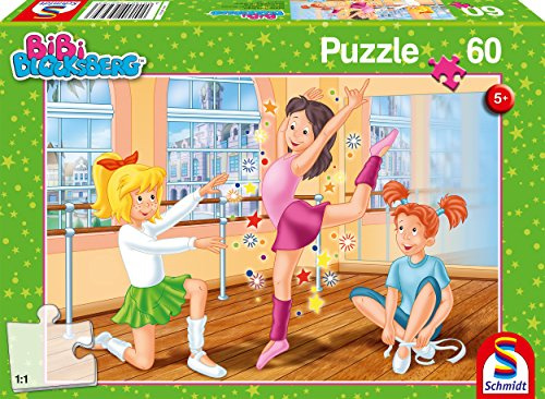 Schmidt Spiele Puzzle 56279 Bibi Blocksberg, in Der Ballettschule, 60 Teile