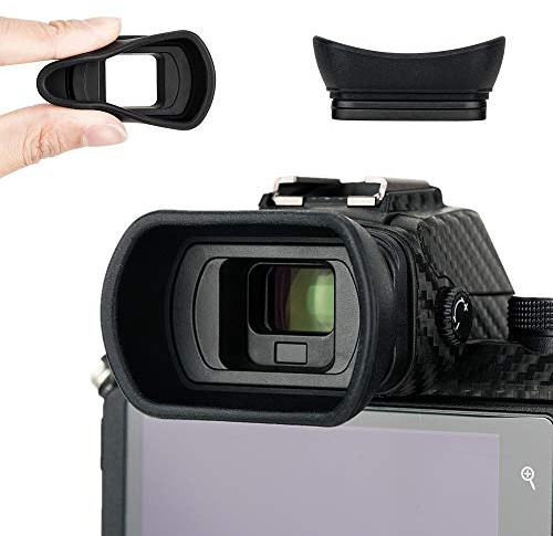 KIWIFOTOS Gummi-Augenmuschel für den Sucher der Nikon Z50 | Ersetzt Nikon DK-30 Okular|Weiches Silikon|Robustes ABS|Blockiert Streulicht & Studio-Licht|Schutz vor Stößen & Kratzern