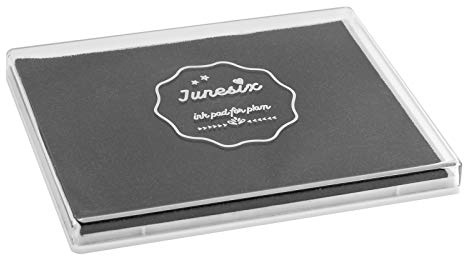 Stamp Pad, 5x4'' Ink Pad, Black (Black, Old)