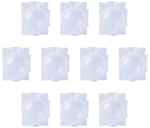 OSDFFI Scatola per la crescita delle radici delle piante, 10 pezzi, palla di propagazione ad alta pressione, palla per innesto per piante (trasparente piccola)