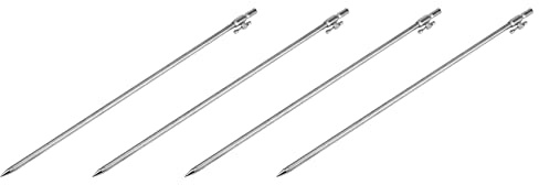 JOUSE 4 stücke 50-100CM Extending Edelstahl Angeln Bankstick Einstellbare Karpfen Angeln Bank Stick Angeln Rute Rest