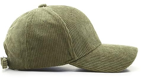 Basecap Herren Cord-Baseballmütze Für Herren Und Damen, Trucker-Kappe, Winter, Vintage-Baseballmütze, Outdoor, Verstellbar, Hip-Hop-Gorras, Snapback, Armeegrün, 56–60 cm