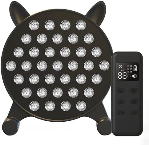 Red Light Therapy Luce,Pannello luce Rossa a 185 LED a 5 Colori,con 6 modalità Professionali per la cura della pelle, adatta per il Recupero di viso,Collo,Ccorpo,Muscoli e Schiena.