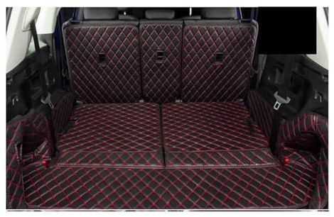 Gummi Kofferraummatte Spezielle Kofferraummatten Für Mercedes Für Benz Für GLB 180 200 220d 250 20 7 Sitze Langlebige Kofferraumteppiche Cargo Liner Kofferraumwanne(Full Cover)