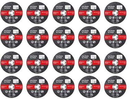 Dischi da taglio for metallo Diametro 76 mm Lame for smerigliatrice angolare for circolare Sega Interno 10(20 pcs)