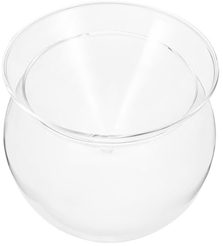 Ciieeo Bicchiere da Cocktail Alta Resistenza in Vetro Borosilicato Creativo Facile da Pulire da, Design Rotondo per Bar