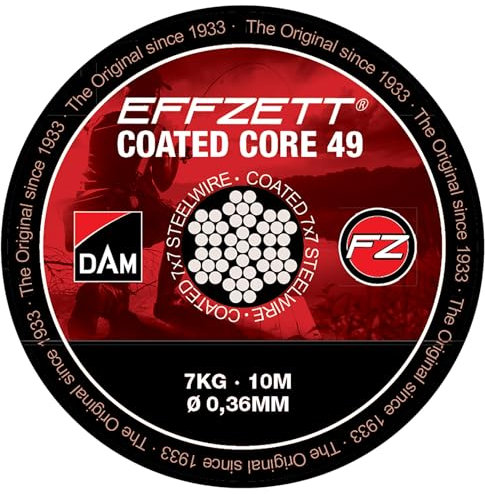 DAM - EFFZETT - 7 X 7 Stahlvorfach - beschichtet - 10M - 0,60mm - 16kg