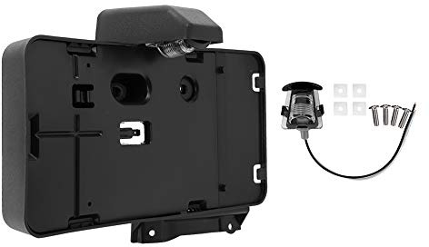 Soporte de Matrícula 68048605AA Coche Trasera Montaje de Matrícula para Automóvil con Luz Soporte de Montaje de Matrícula Trasera con Luz para JK 07-18