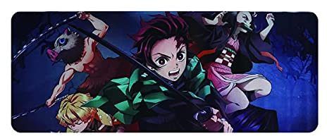 CosplayStudio Kimetsu no Yaiba Gaming Mauspad | XXL Manga Tischauflage | Motiv: Demon Slayer