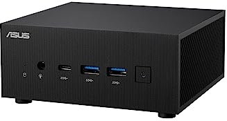 ASUS ExpertCenter PN52-BBR959XD Barebone Mini PC (AMD Ryzen 9 5900HX , integrierte AMD Radeon Grafik, 2,5Gb LAN, WiFi 6E, Bluetooth 5.2, DisplayPort 1.4), schwarz