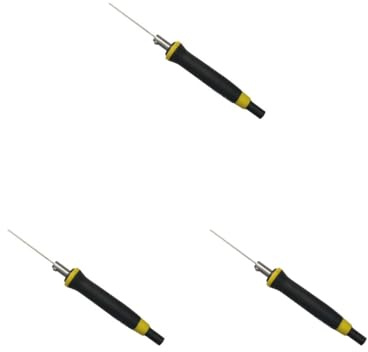 3 Set Engraving Pen 12V 36W 3A Hot Wire Foam Cutter for Sculpture Grooving Opening 70mm, Black