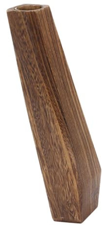 OFFSCH Flower Pot Holder Wooden Decorative Rectangular Coffee Leakproof