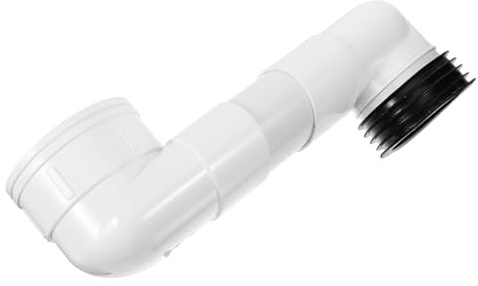 SHINEOFI Raccordo per Wc Scarico Traslato 22cm in Pvc per Rialzo Wc per Anziani, Installazione Facile e Applicazione Versatile in Ambienti Residenziali e Commerciali
