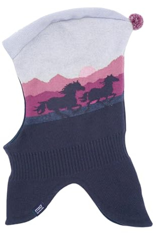 maximo MINI Girl-Schlupfmütze, Pferde Zipfel Made in Germany