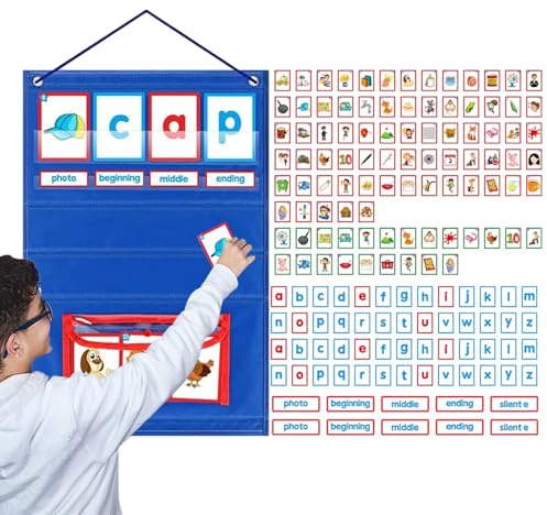 Schede Flash - Strumento di apprendimento educativo per la scuola | Giocattolo didattico di manipolazione per ortografia | per bambini e ragazzi adolescenti studenti