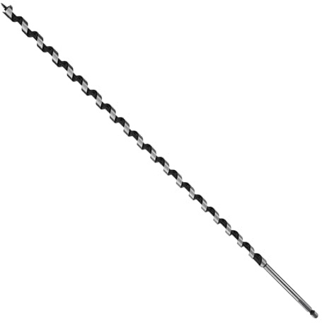 MOXPIFY 12mm Wood Auger Drill Bits 460mm Long, Timber Drill Bits | Hex Shank, Extra Long Wood Drill Bits For Woodworking (12mm x 460mm)