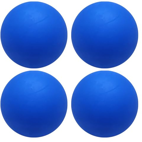 Squashbollar med hög elasticitet, 4-pack | Liten studsande ihålig boll för
