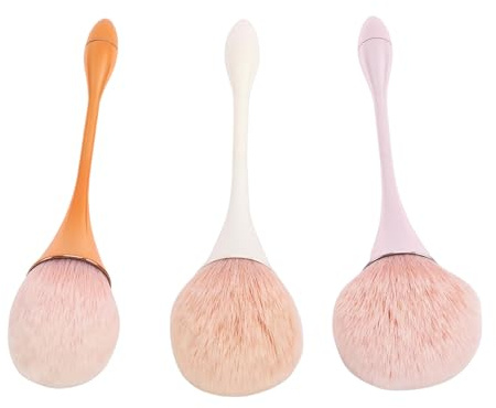 GEERYZHE Juego de Brochas para Polvo de Uñas: Kit Profesional de 5 Piezas de Limpieza de Uñas Acrílicas y Brochas para Inmersión en Polvo con Cerdas Suaves para Salón de Decoración de, Manicura en