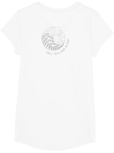 Neuseeland Rugby - Maori Inspiriert Kiwi & Silberfarn T-Shirt