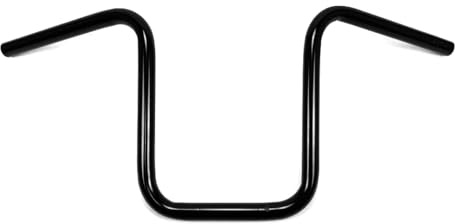 1 pollice (25,4 mm) manubrio Narrow Ape 30 cm Nero Compatibile con Harley-Davidson
