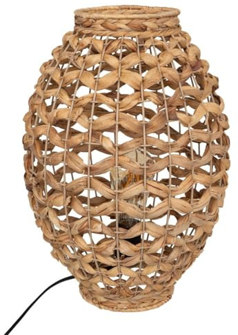 Lampa hyacint sand natur H 40 cm