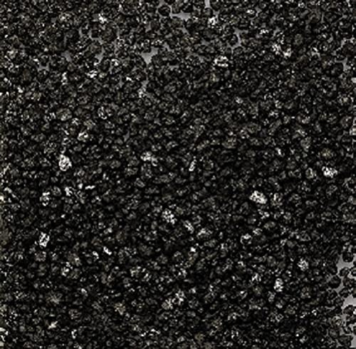 naninoa GRANULAT 2-3mm (Bunte Dekosteine, Farbsteine,) 5 kg farbige kleine Steine. Farbe: SCHWARZ