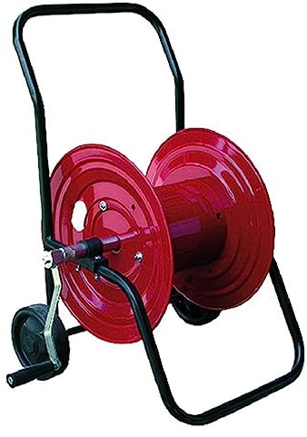 1PEZZO AVVOLGITUBO A CARRELLO 'PESANTE' 3/4x50 mt - 1/2x100mt - grande