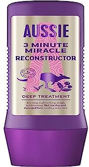 Aussie 3 Minute Miracle Reconstructor Soin Intensif Nourrissant Végan Pour Cheveux Secs Et Abîmés À l’Huile De Noix De Macadamia Australienne, 225 ml